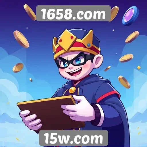 Nova plataforma de jogos no site 1658.com